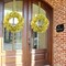 Spring Forsythia Wreath Yellow Flower Wreath Artificial Front Door Wreath with Grapevine Garland Greenery Wreath for Home Indoor Wall Farmhouse Outdoor Garden Office Wall Wedding Decor